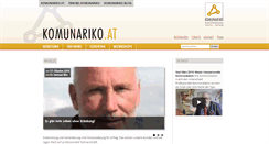 Desktop Screenshot of komunariko.at